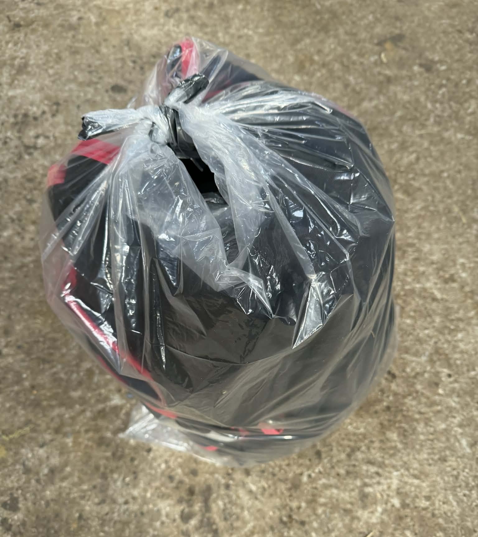 Korrekt pakket hestedækken i klarsæk